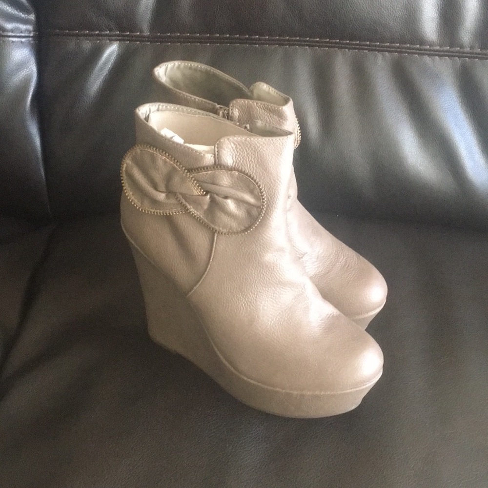 Cute Bootie Wedges